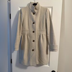 J. Crew Cream Coat